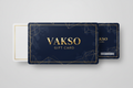 CREATE A GIFT CARD IMAGE FOR MY VAKSO STORE TO SELL AS A PRODUCTS